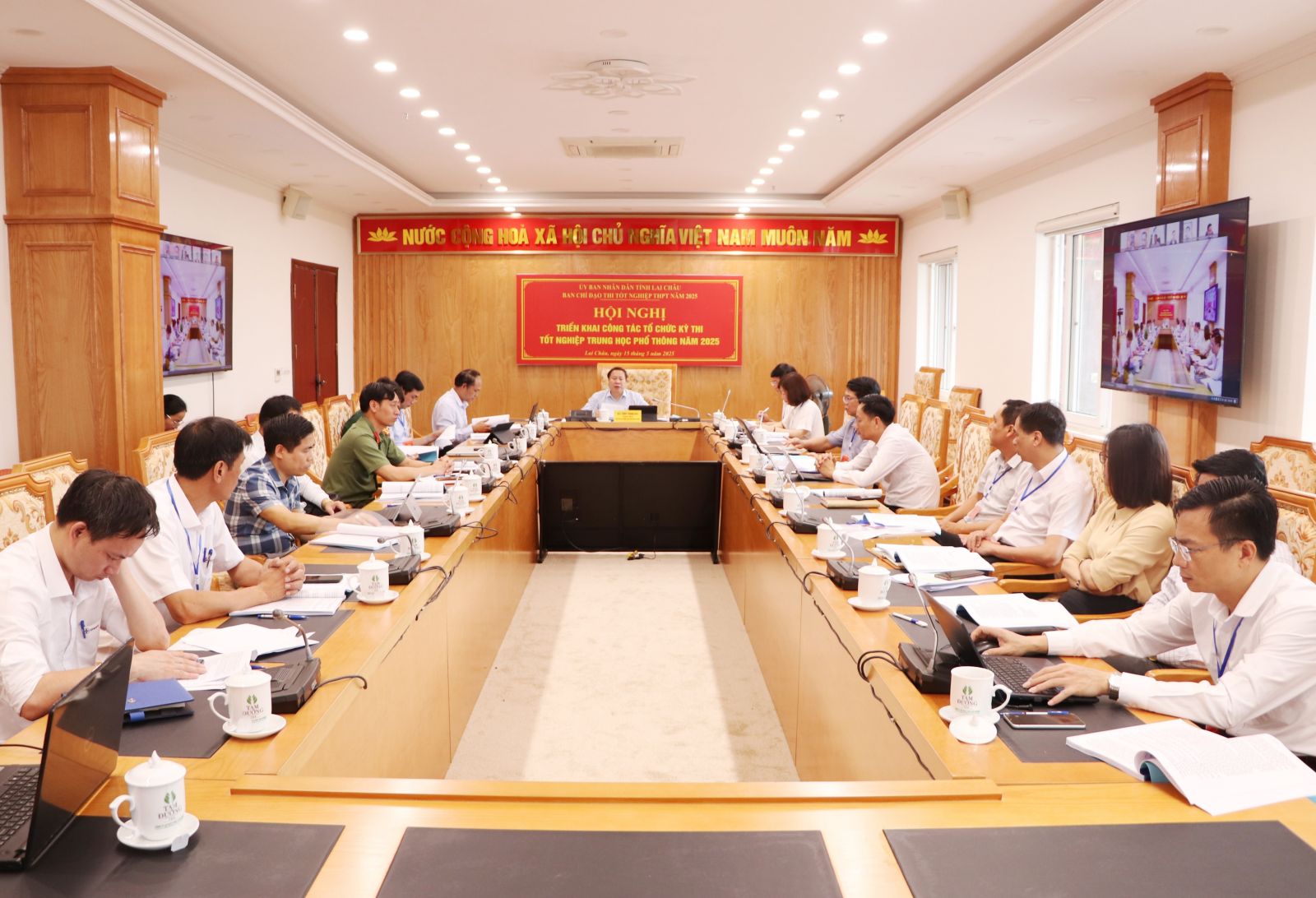 Lai Châu: Triển khai công tác tổ chức Kỳ thi tốt nghiệp THPT năm 2025