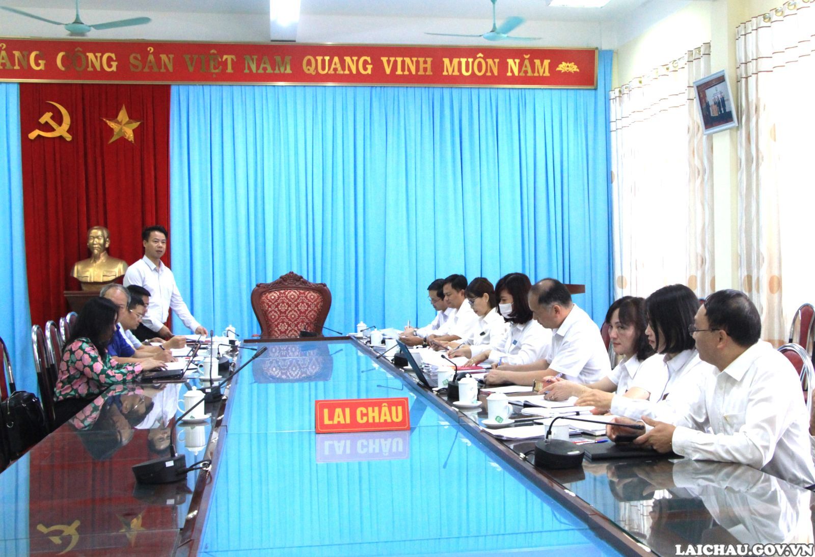 Đoàn đại biểu Quốc hội tỉnh Lai Châu giám sát việc thực hiện Luật Tổ chức Tòa án Nhân dân