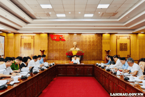Phiên họp thứ 15 Ban Chỉ đạo phòng, chống tham nhũng, lãng phí, tiêu cực tỉnh Lai Châu