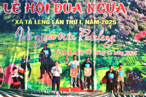 Lễ hội đua ngựa xã Tả Lèng lần thứ I, năm 2025