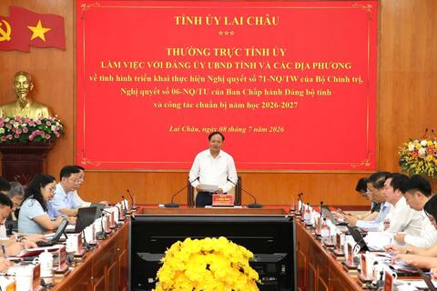 Bí thư Tỉnh uỷ Lai Châu: Kiên quyết không để bất kỳ học sinh nào phải bỏ học vì hoàn cảnh khó khăn