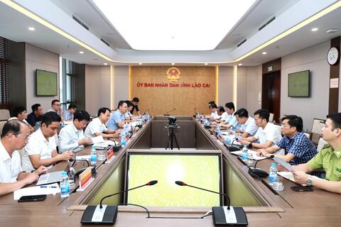 Lai Châu - Lào Cai: Phối hợp tháo gỡ khó khăn, đẩy nhanh tiến độ Dự án hầm đường bộ qua đèo Hoàng Liên