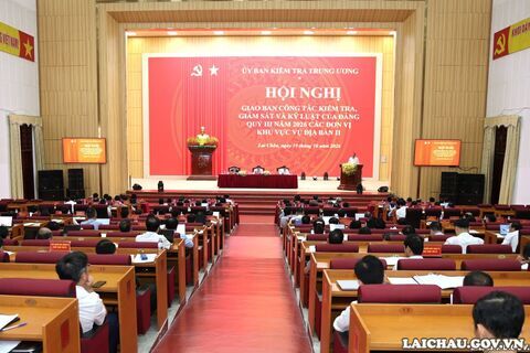 Hội nghị giao ban công tác kiểm tra, giám sát và thi hành kỷ luật của Đảng quý III/2026