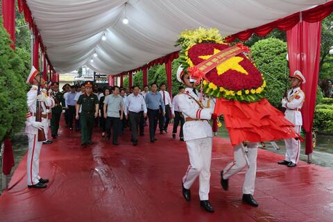 Lai Châu: Lễ khánh thành Dự án sửa chữa, cải tạo, nâng cấp công trình Nghĩa trang Liệt sĩ tỉnh