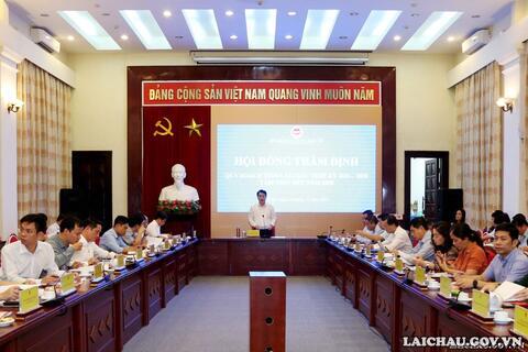 100% thành viên hội đồng thẩm định thông qua dự thảo Quy hoạch tỉnh Lai Châu