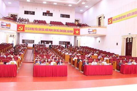 Hội nghị nghiên cứu, học tập, quán triệt, tuyên truyền và triển khai thực hiện Nghị quyết Đại hội đại biểu Đảng bộ tỉnh lần thứ XV, nhiệm kỳ 2025 - 2030