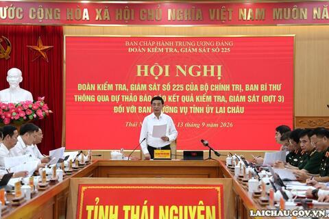 Tỉnh Lai Châu đã thực hiện nghiêm túc sự chỉ đạo của Trung ương vì sự ổn định, thông suốt của chính quyền địa phương 2 cấp