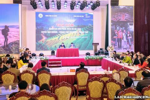 Tọa đàm đánh giá sản phẩm dịch vụ du lịch tuyến Tam Đường - Thành phố Lai Châu - Phong Thổ