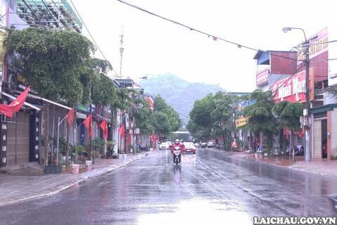 Tin dự báo mưa lớn tỉnh Lai Châu