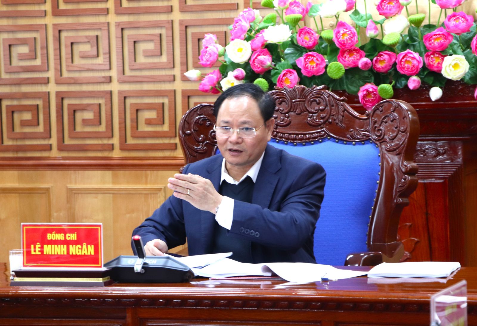 Ban Thường vụ Tỉnh ủy Lai Châu nghe báo cáo triển khai thực hiện điều chỉnh Quy hoạch tỉnh thời kỳ 2021 - 2030, tầm nhìn đến năm 2050