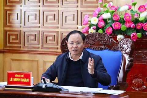 Họp Ban Thường vụ Tỉnh ủy Lai Châu