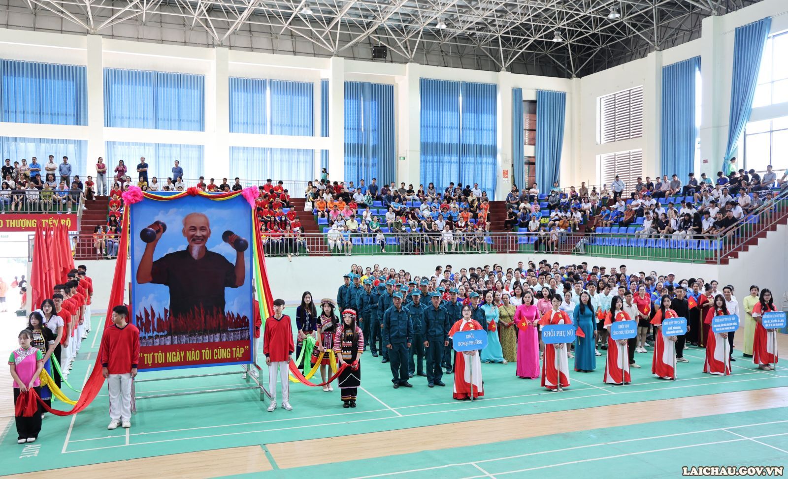Khai mạc Đại hội Thể dục thể thao phường Tân Phong lần thứ I, năm 2026