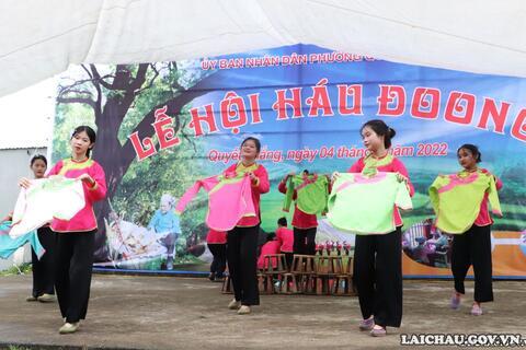 Độc đáo Lễ hội Háu Đoong của người Giáy Nậm Loỏng, thành phố Lai Châu