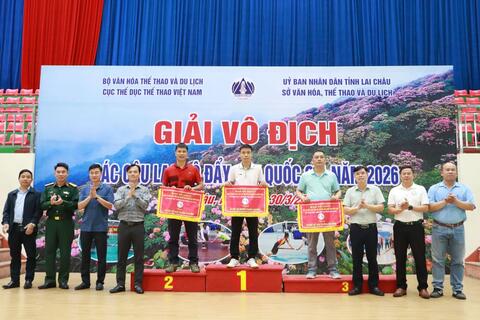 Bế mạc Giải Vô địch các Câu lạc bộ Đẩy gậy quốc gia năm 2026