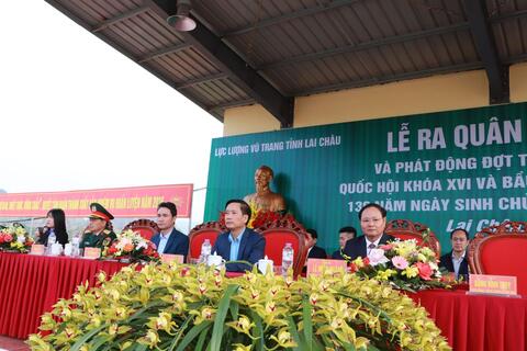 Lai Châu: Ra quân huấn luyện năm 2026