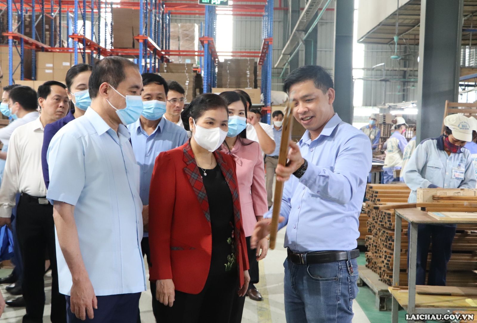 Đoàn công tác tỉnh Lai Châu thăm chương trình phát triển rừng của tỉnh Tuyên Quang