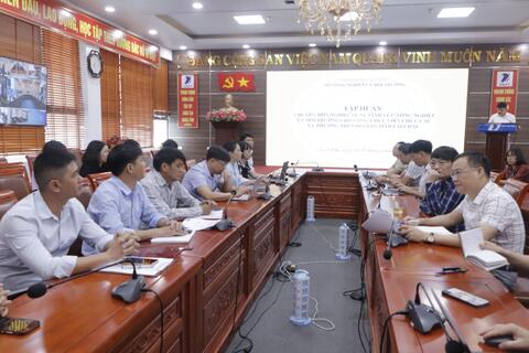 Tập huấn chuyên môn, nghiệp vụ về lĩnh vực nông nghiệp và môi trường