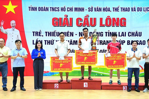 Giải Cầu lông trẻ, Thiếu niên - Nhi đồng tỉnh Lai Châu lần thứ XXI năm 2025