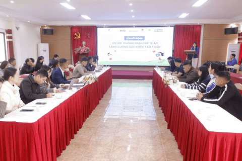 Lễ khởi động Dự án "Không gian Thể thao tăng cường Sức khỏe Tâm thần"