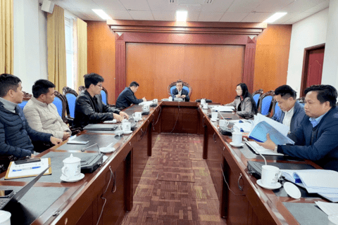 Họp Hội đồng thẩm định báo cáo đánh giá tác động môi trường của Dự án thuỷ điện Nậm Luồng