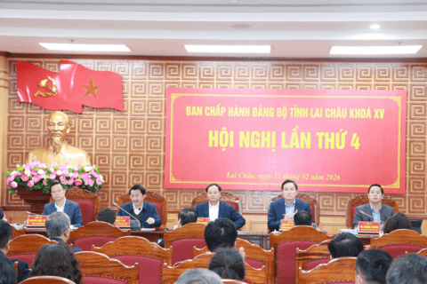 Lai Châu: Hội nghị lần thứ 4 Ban Chấp hành Đảng bộ tỉnh khóa XV và gặp mặt  nhân dịp Xuân Bính Ngọ 2026