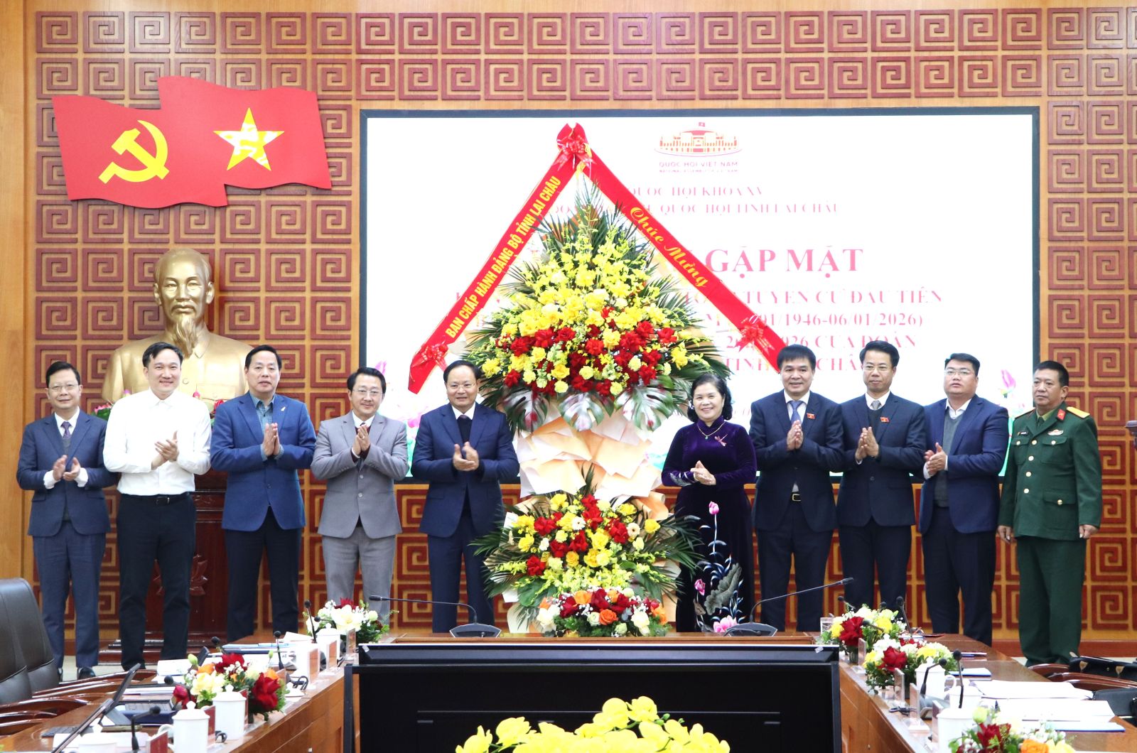 Lai Châu: Gặp mặt Kỷ niệm 80 năm Ngày tổng tuyển cử đầu tiên bầu Quốc hội Việt Nam và tổng kết nhiệm kỳ 2021 - 2026 của Đoàn đại biểu Quốc hội tỉnh Lai Châu