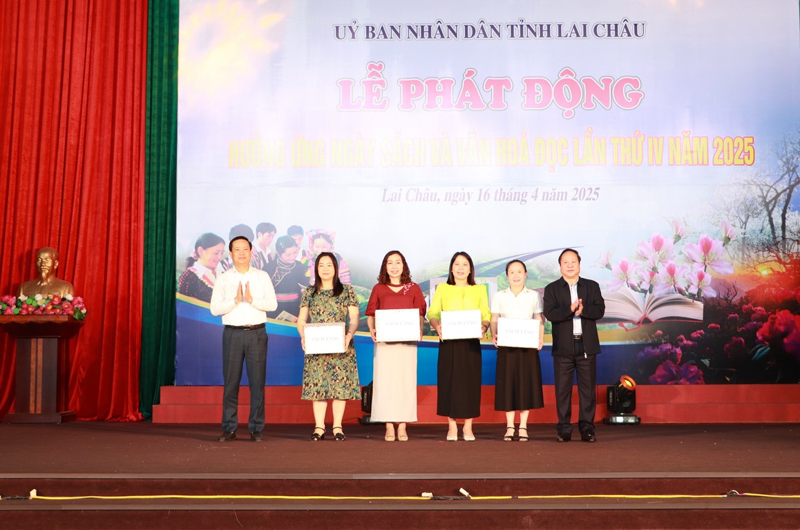 Lai Châu: Phát động Ngày Sách và Văn hóa đọc Việt Nam lần thứ IV năm 2025