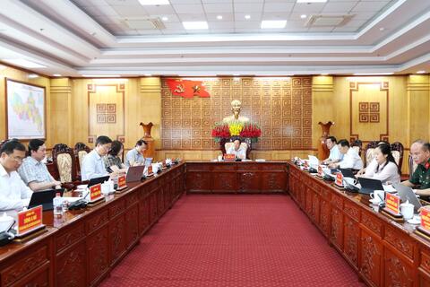 Ban Thường vụ Tỉnh ủy Lai Châu cho ý kiến vào các nội dung quan trọng