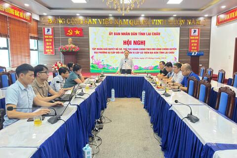 Tập huấn việc giải quyết hồ sơ thủ tục hành chính theo mô hình chính quyền địa phương 02 cấp đối với 38 đơn vị cấp xã trên địa bàn tỉnh