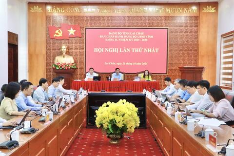 Hội nghị lần thứ nhất Ban Chấp hành Đảng bộ UBND tỉnh khóa II, nhiệm kỳ 2025 - 2030