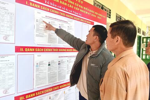 Nậm Sỏ sẵn sàng cho Ngày bầu cử 15/3/2026