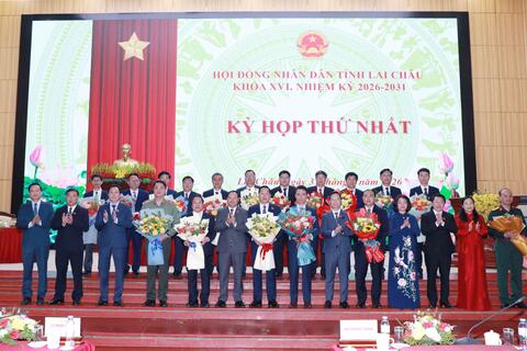 Thủ tướng Chính phủ phê chuẩn kết quả bầu chức vụ Chủ tịch, Phó Chủ tịch UBND tỉnh Lai Châu