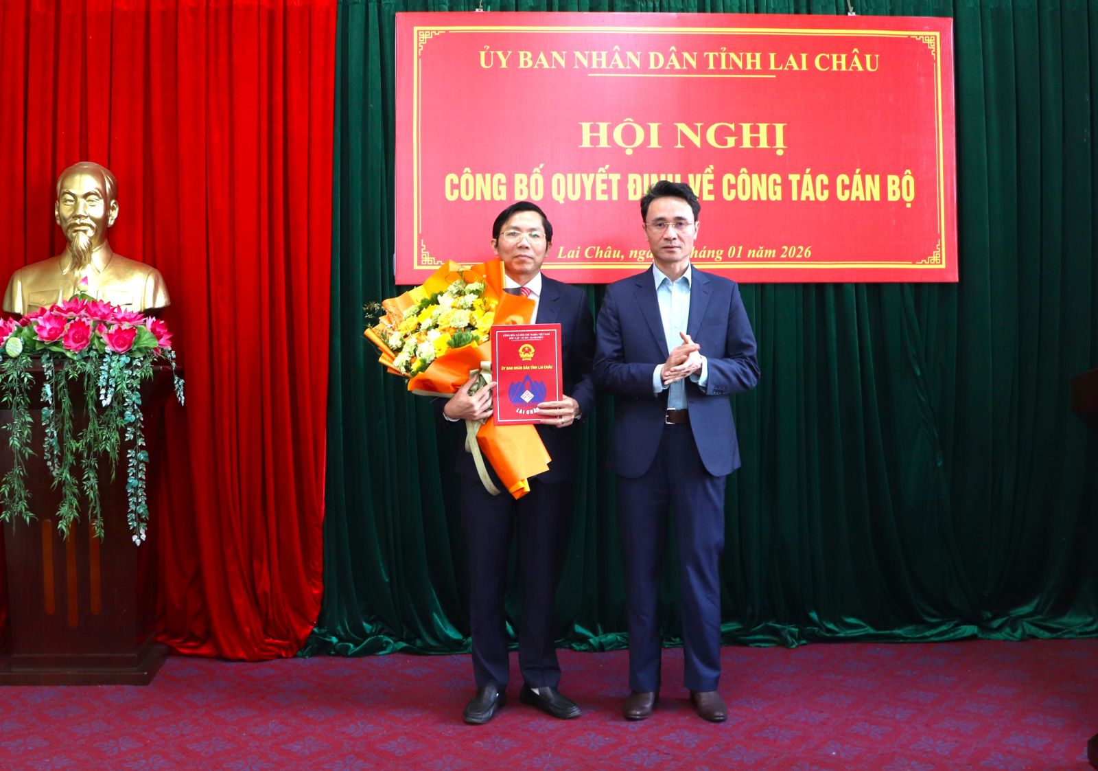 Đồng chí Nguyễn Bá Nho được điều động, bổ nhiệm giữ chức vụ Phó Giám đốc Sở Nông nghiệp và Môi trường