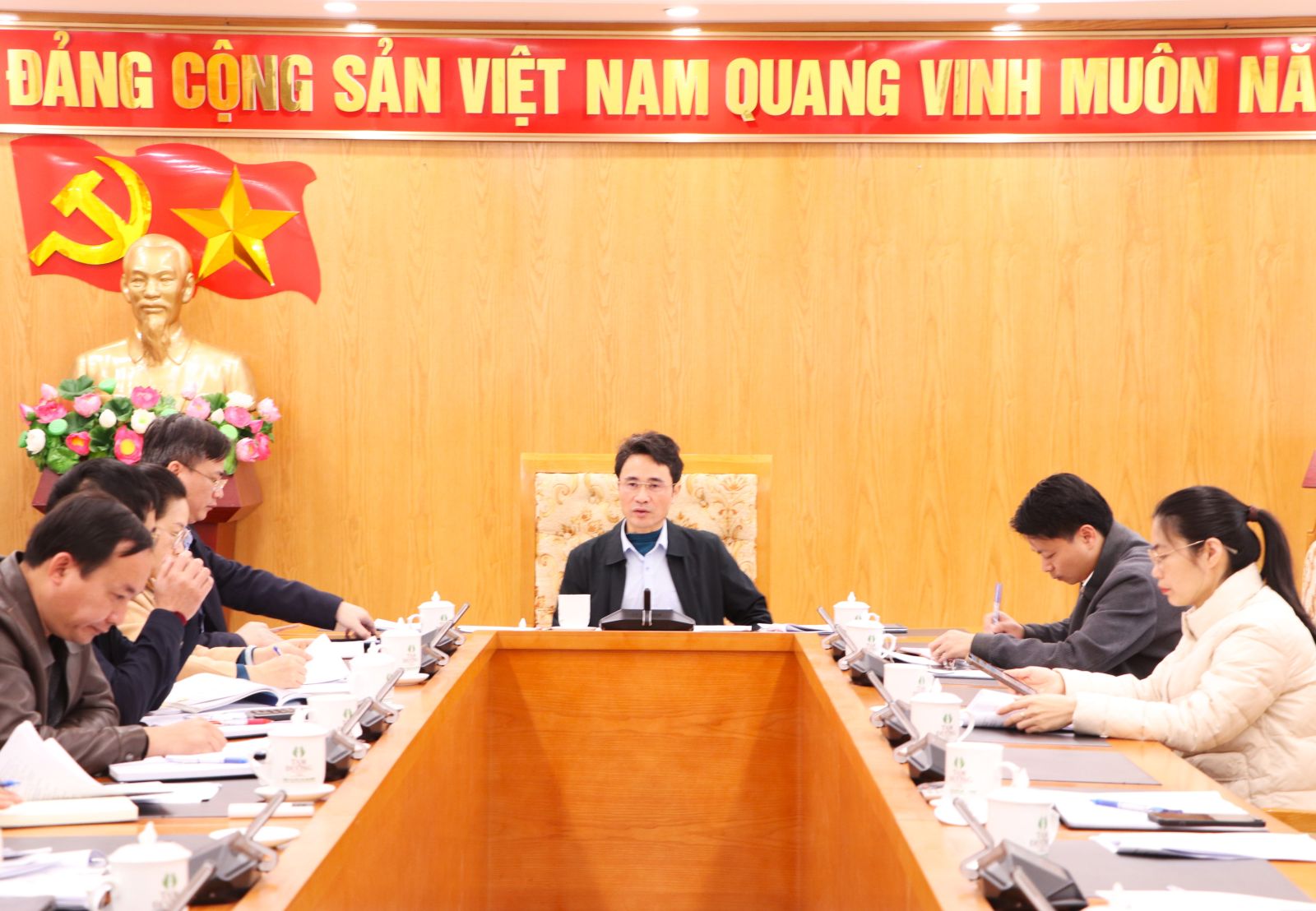 Họp triển khai xây dựng Kế hoạch phát triển quỹ đất đấu giá quyền sử dụng đất năm 2026