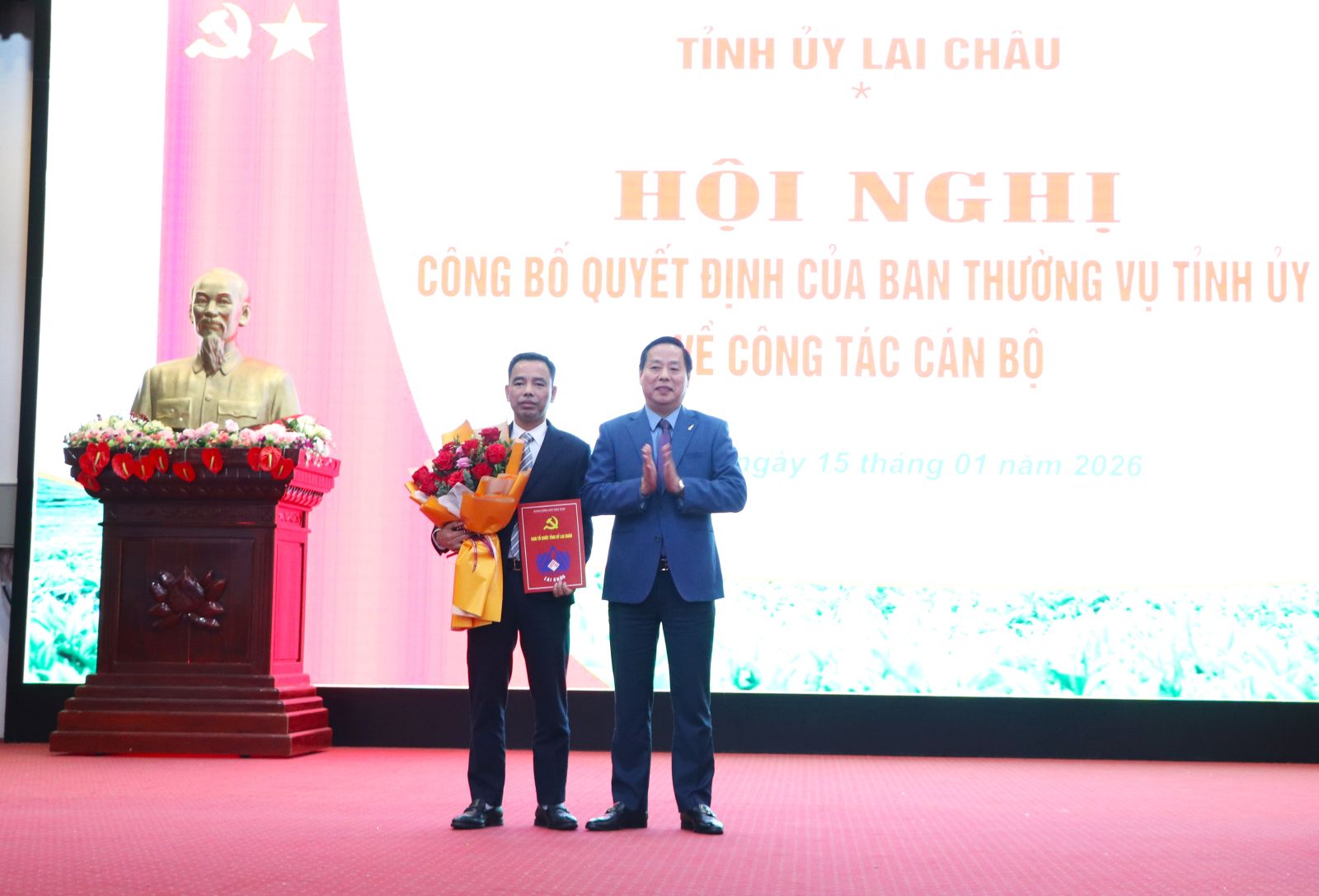 Đồng chí Nguyễn Minh Hiệu được điều động, chỉ định giữ chức Bí thư Đảng ủy xã Tân Uyên