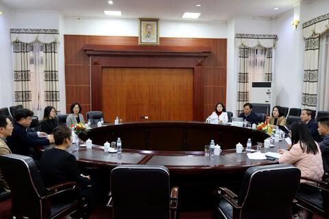 Phó Chủ tịch Thường trực UBND tỉnh Tống Thanh Hải làm việc với Đoàn công tác của Chính quyền thành phố Mungyeong, tỉnh Gyeongsangbuk, Hàn Quốc