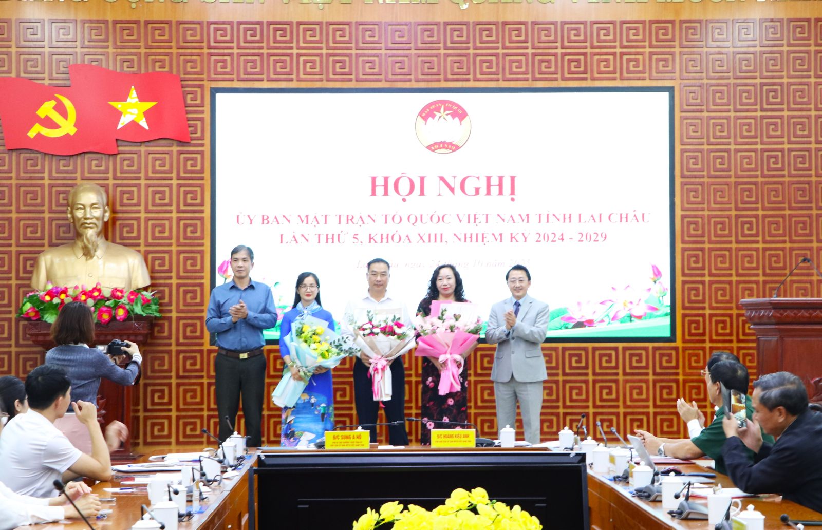 Hội nghị Ủy ban MTTQ Việt Nam tỉnh Lai Châu lần thứ 5, khóa XIII, nhiệm kỳ 2024 - 2029