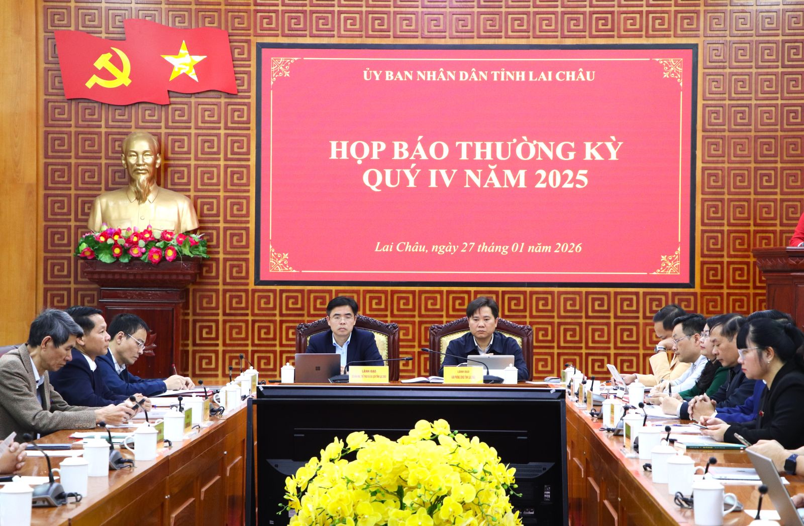 Lai Châu: Họp báo cung cấp thông tin định kỳ quý IV năm 2025