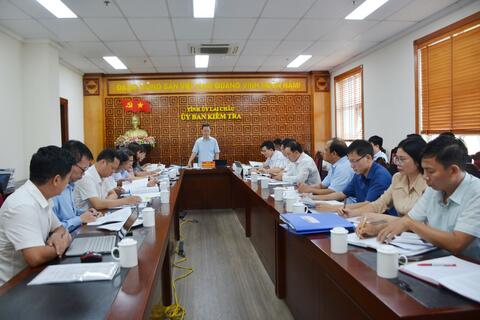 Duyệt văn kiện đại hội Đảng bộ các xã: Bình Lư, Tả Lèng, Bản Bo, Khun Há