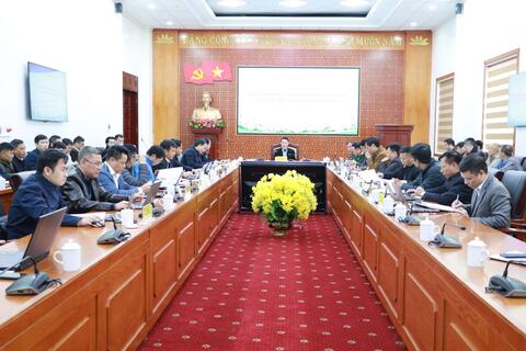 Họp Hội đồng thẩm định nhiệm vụ quy hoạch chung đối với một số xã trên địa bàn tỉnh Lai Châu