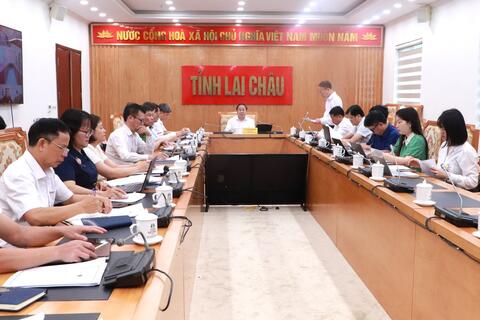 Họp Ban Chỉ đạo tuyển sinh Trung học phổ thông năm học 2026 - 2027 tỉnh Lai Châu