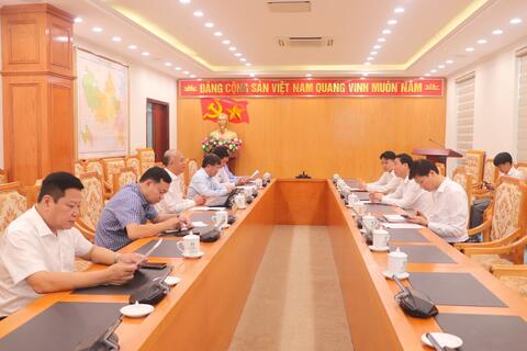 Tập đoàn Công nghiệp Cao su Việt Nam làm việc với tỉnh Lai Châu: Thúc đẩy phát triển nông nghiệp và kinh tế vùng cao