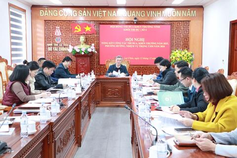 Khối thi đua số 4: Tổng kết công tác thi đua, khen thưởng năm 2025