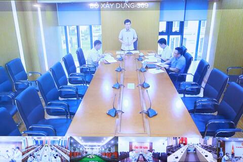 Bộ Xây dựng: Họp trực tuyến về tình hình chuẩn bị đầu tư các dự án thuộc Chương trình hành động của Ban Chấp hành Trung ương Đảng