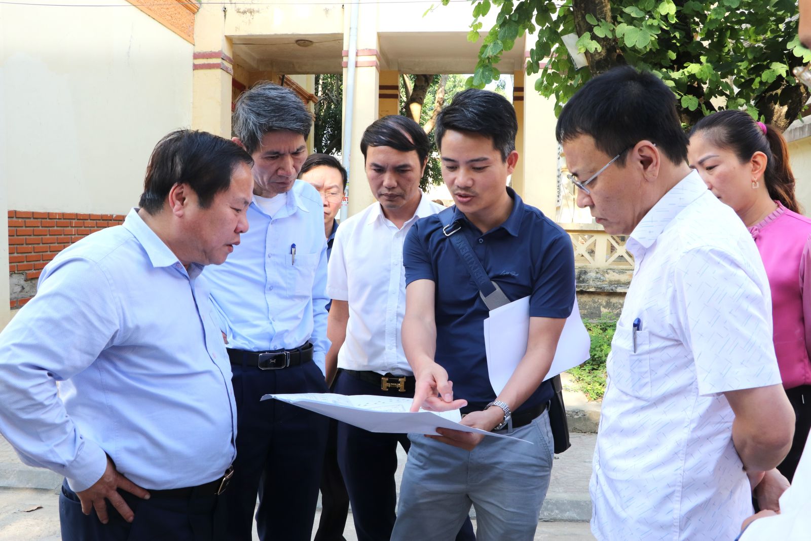 Phó Chủ tịch Thường trực UBND tỉnh Tống Thanh Hải kiểm tra tại huyện Phong Thổ