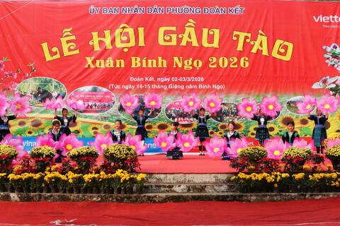 Lễ hội Gầu Tào Xuân Bính Ngọ 2026 phường Đoàn Kết