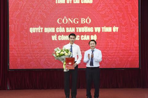 Công bố quyết định về công tác cán bộ của Ủy ban Mặt trận Tổ quốc Việt Nam tỉnh