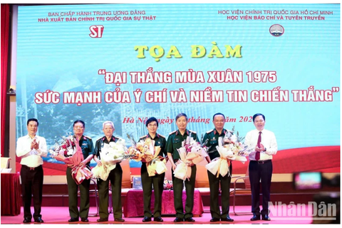 Đại thắng mùa Xuân 1975 - Sức mạnh ý chí và niềm tin chiến thắng