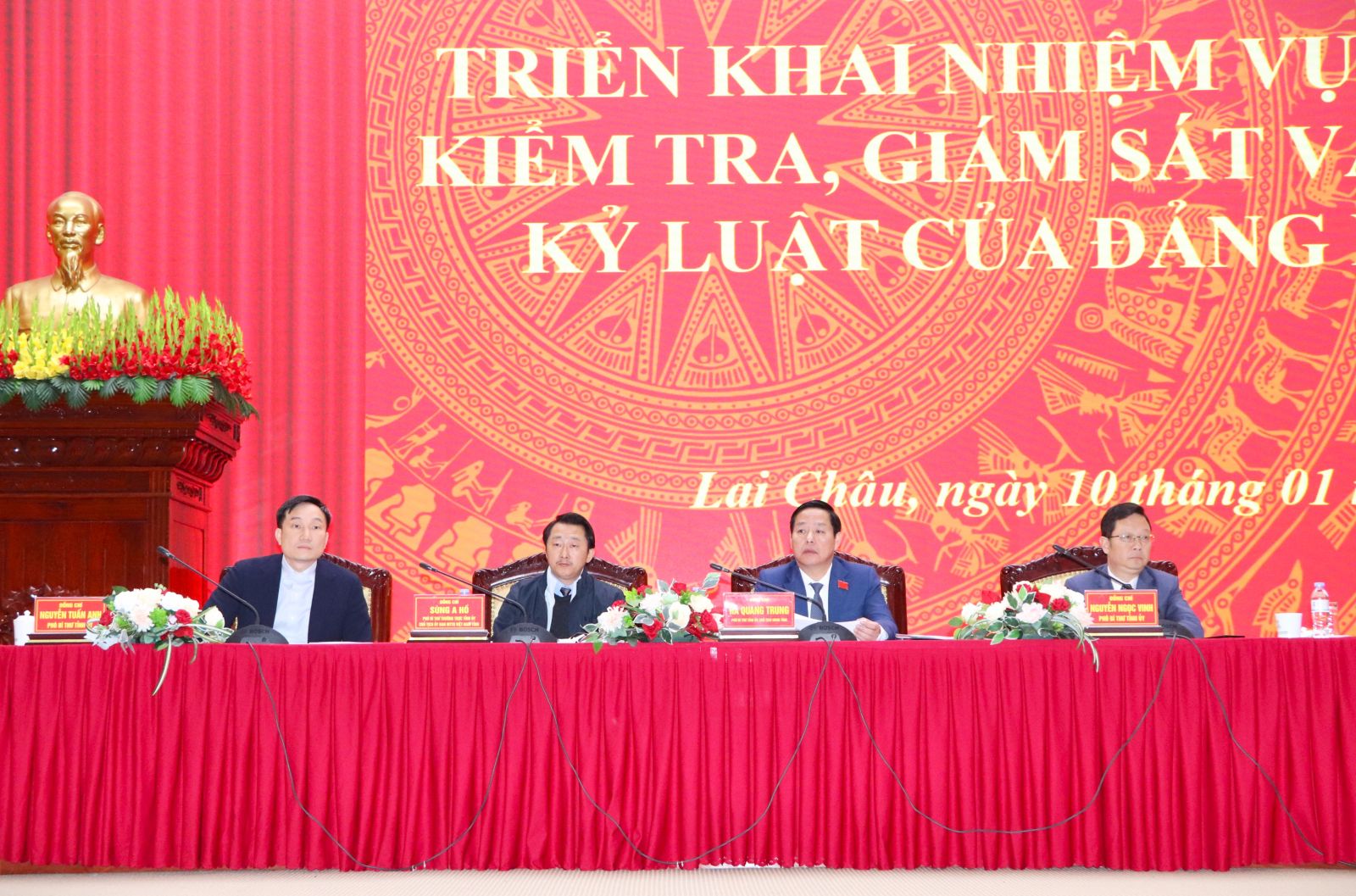 Lai Châu: Triển khai nhiệm vụ công tác kiểm tra, giám sát và thi hành kỷ luật của Đảng năm 2026