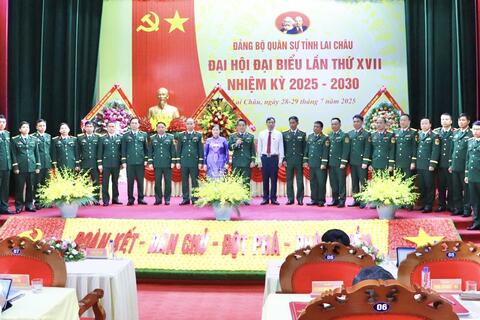Đảng bộ Quân sự tỉnh Lai Châu: Đại hội Đại biểu lần thứ XVII nhiệm kỳ 2025 - 2030